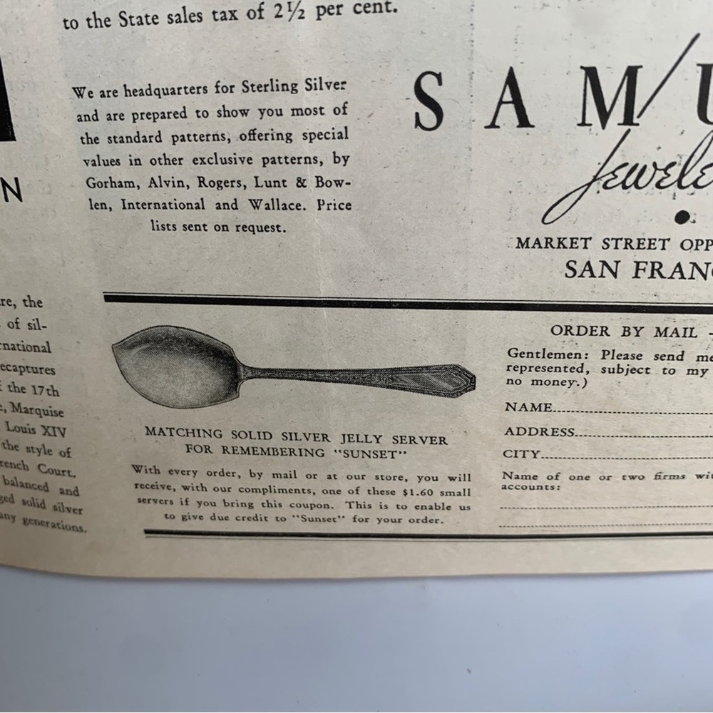1933 Sunset Magazine - Picture 8 of 10